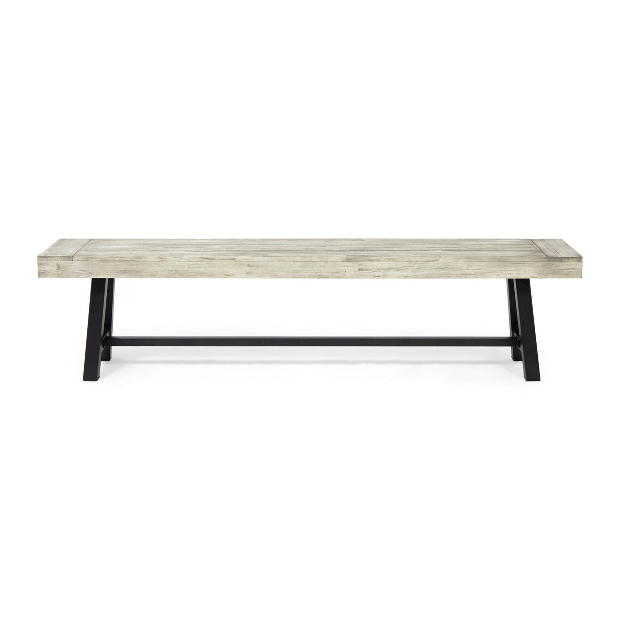 Carlisle - Outdoor Dining Bench - Gray
