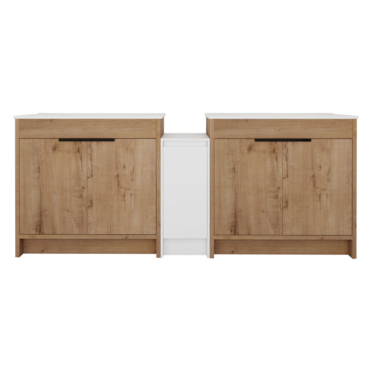 Freestanding Bathroom Vanity & Sink, Storage Cabinets, Soft Closing Doors