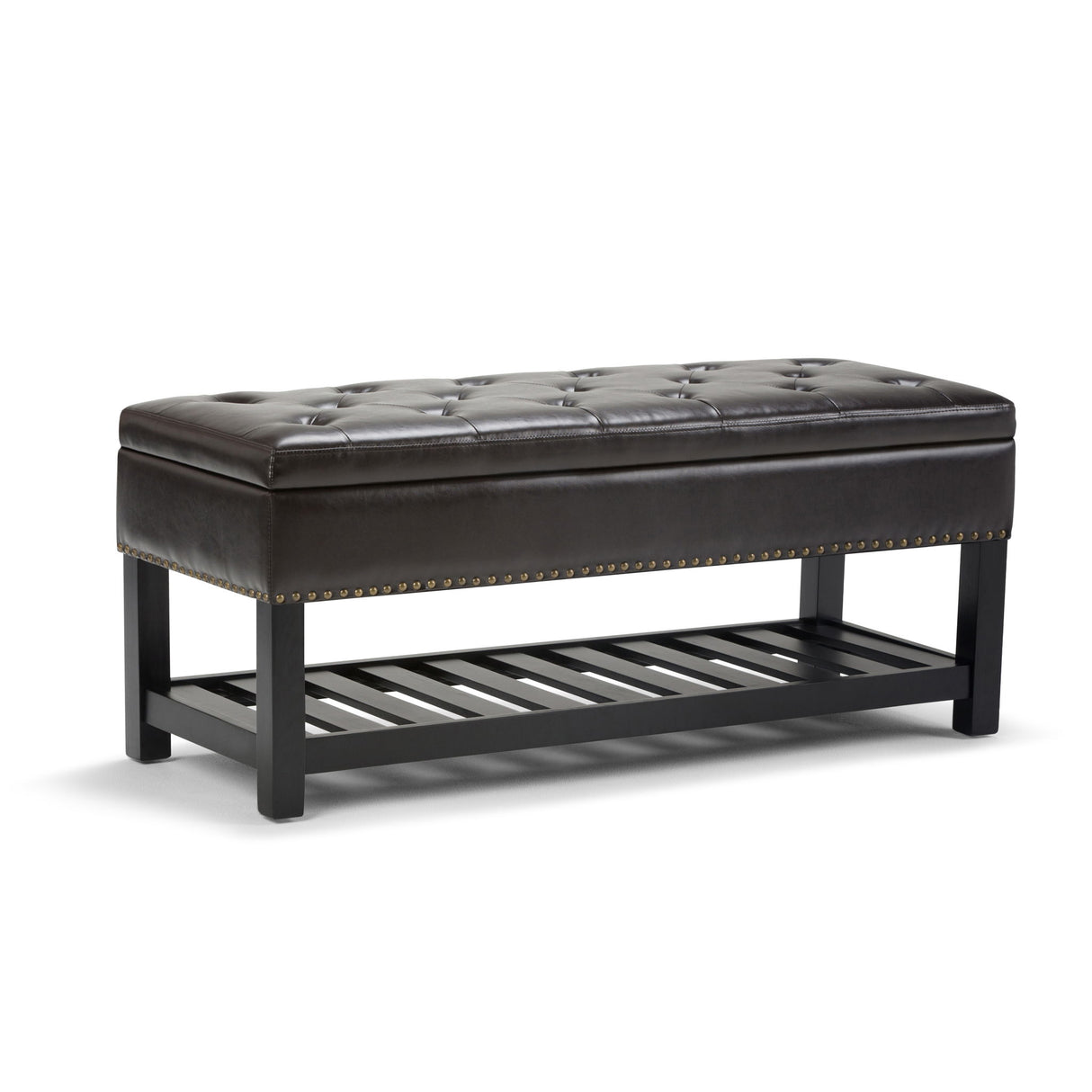 Lomond - Storage Ottoman Bench - Tanners Brown