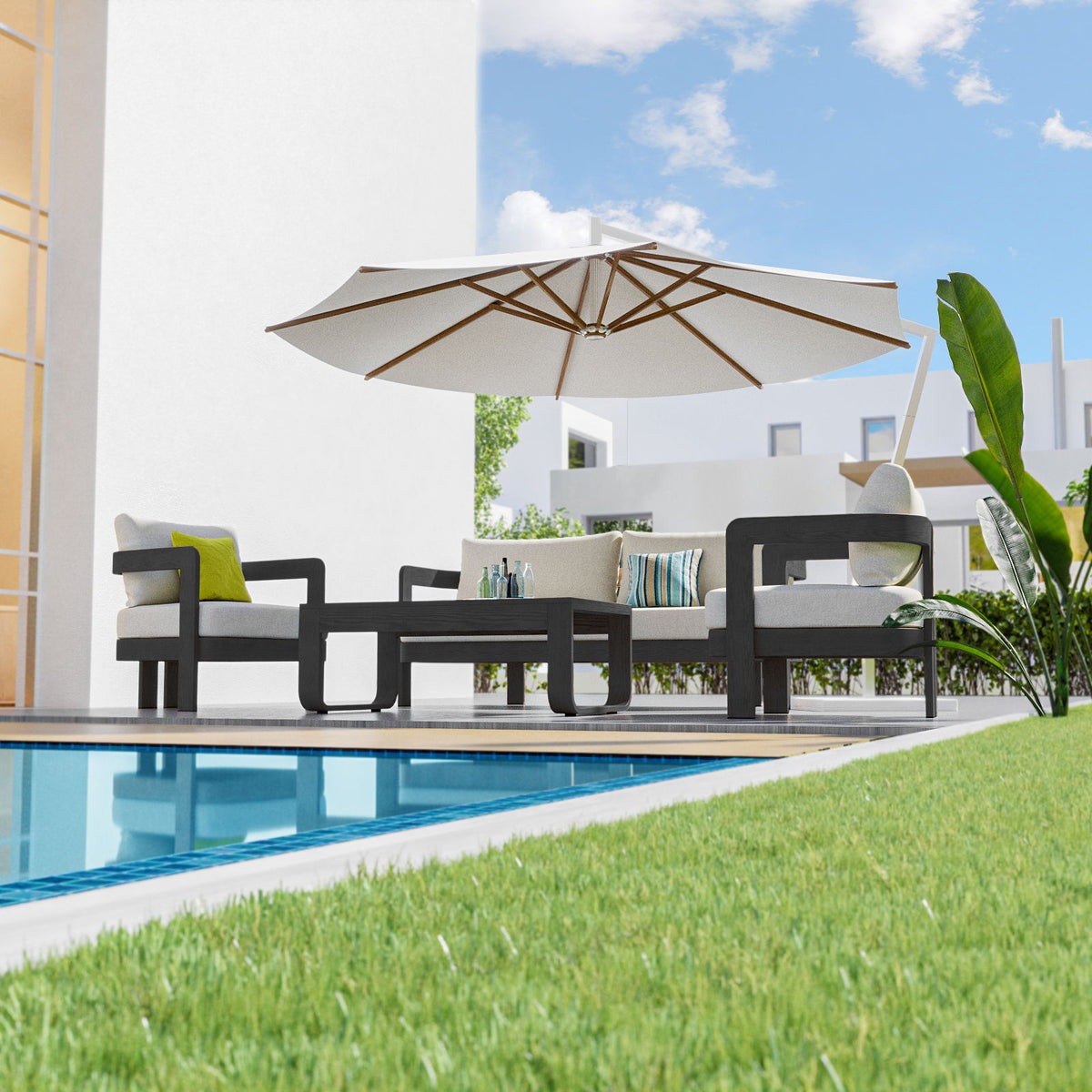 Outdoor Sofa Set For Patio