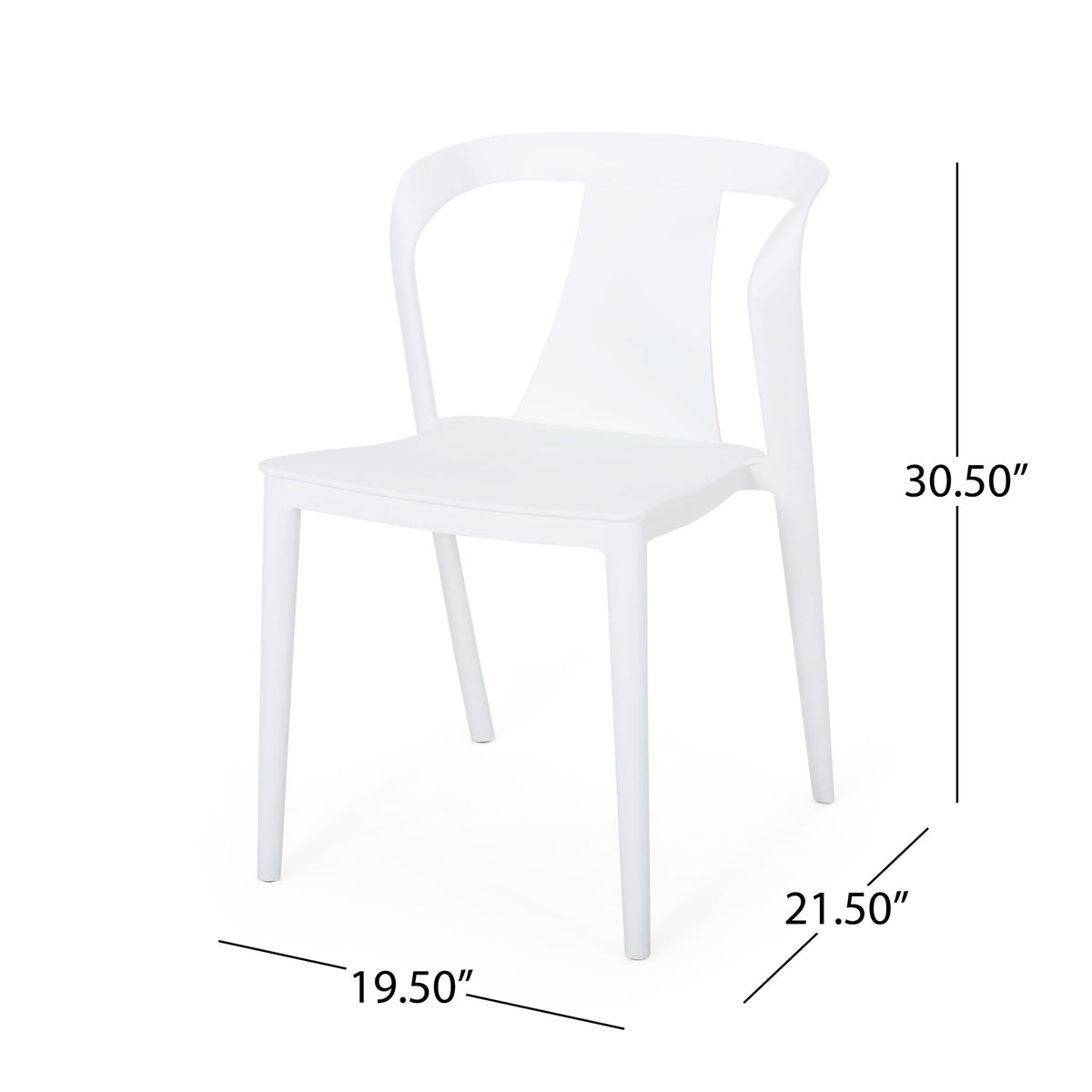 Orchid - Chair (Set of 2) - White