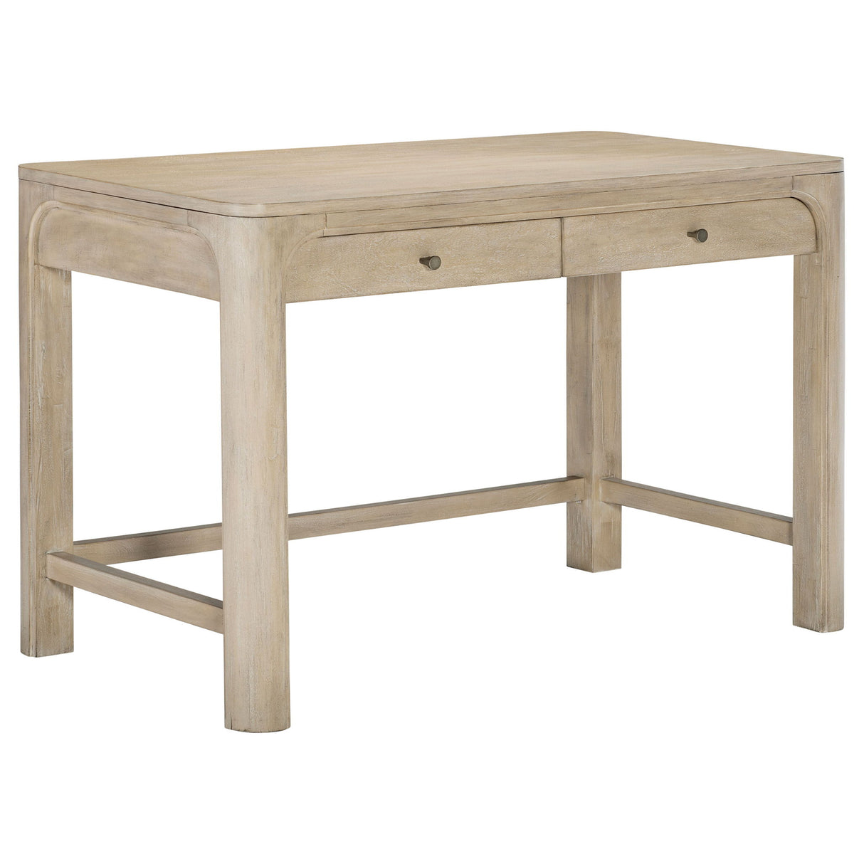 Flores - 2 Drawer Makeup Vanity Table - Mango Color