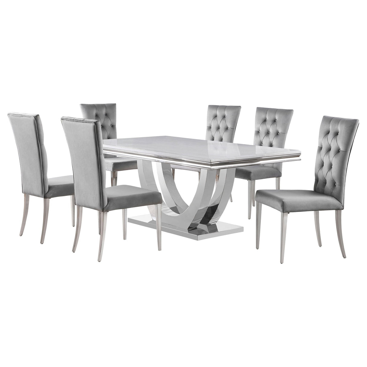 Kerwin - Dining Table Set With Upholstered Chairs