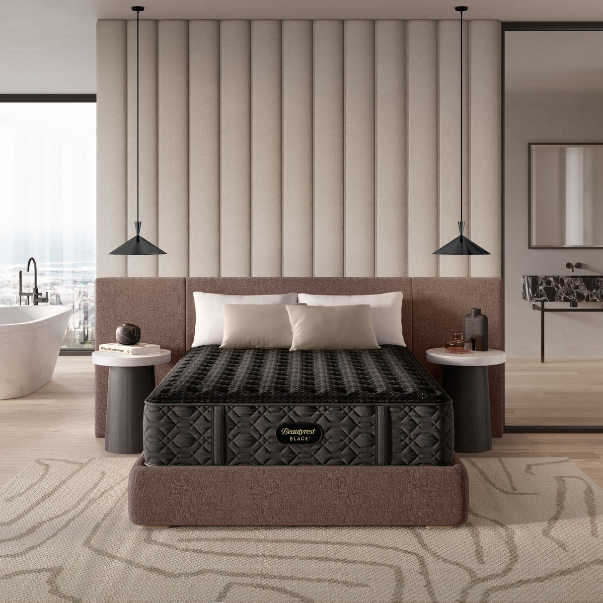 Beautyrest Black - 14.25" Series Three Extra Firm Mattress