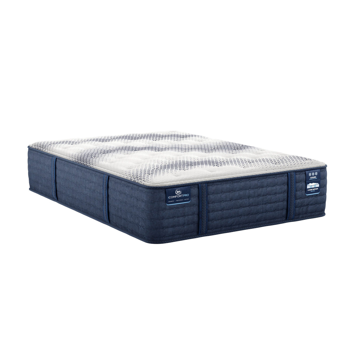 iComfortPro - 15" Canterbury Latex Foam Plush Mattress