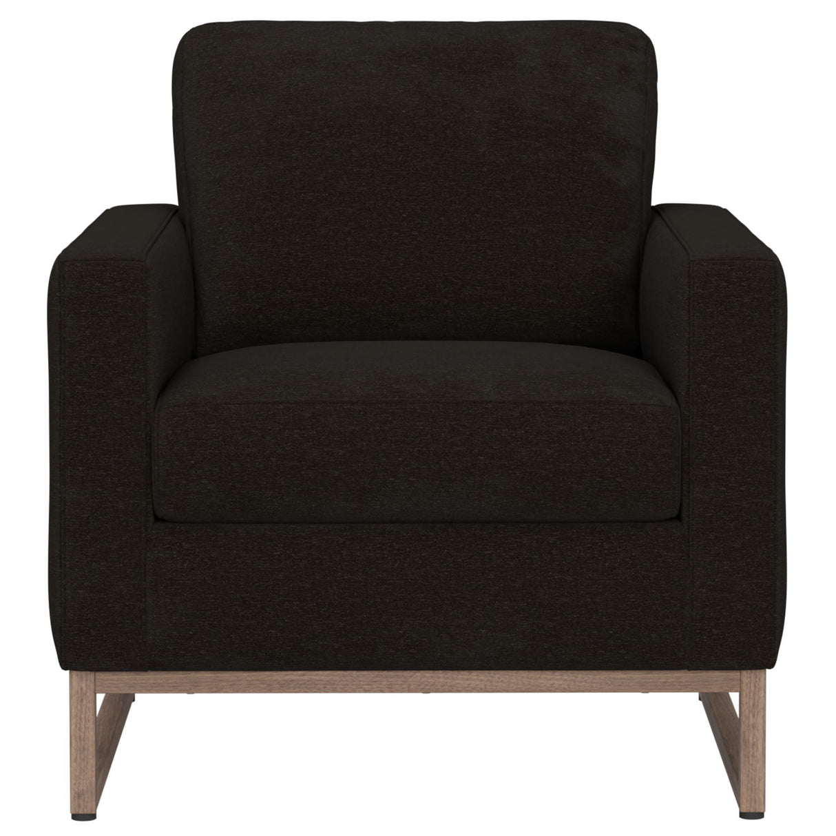 Accent Chair With Track Arm Design
