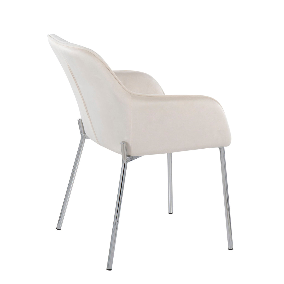 Daniella - Contemporary Dining Chair (Set of 2) - Cream