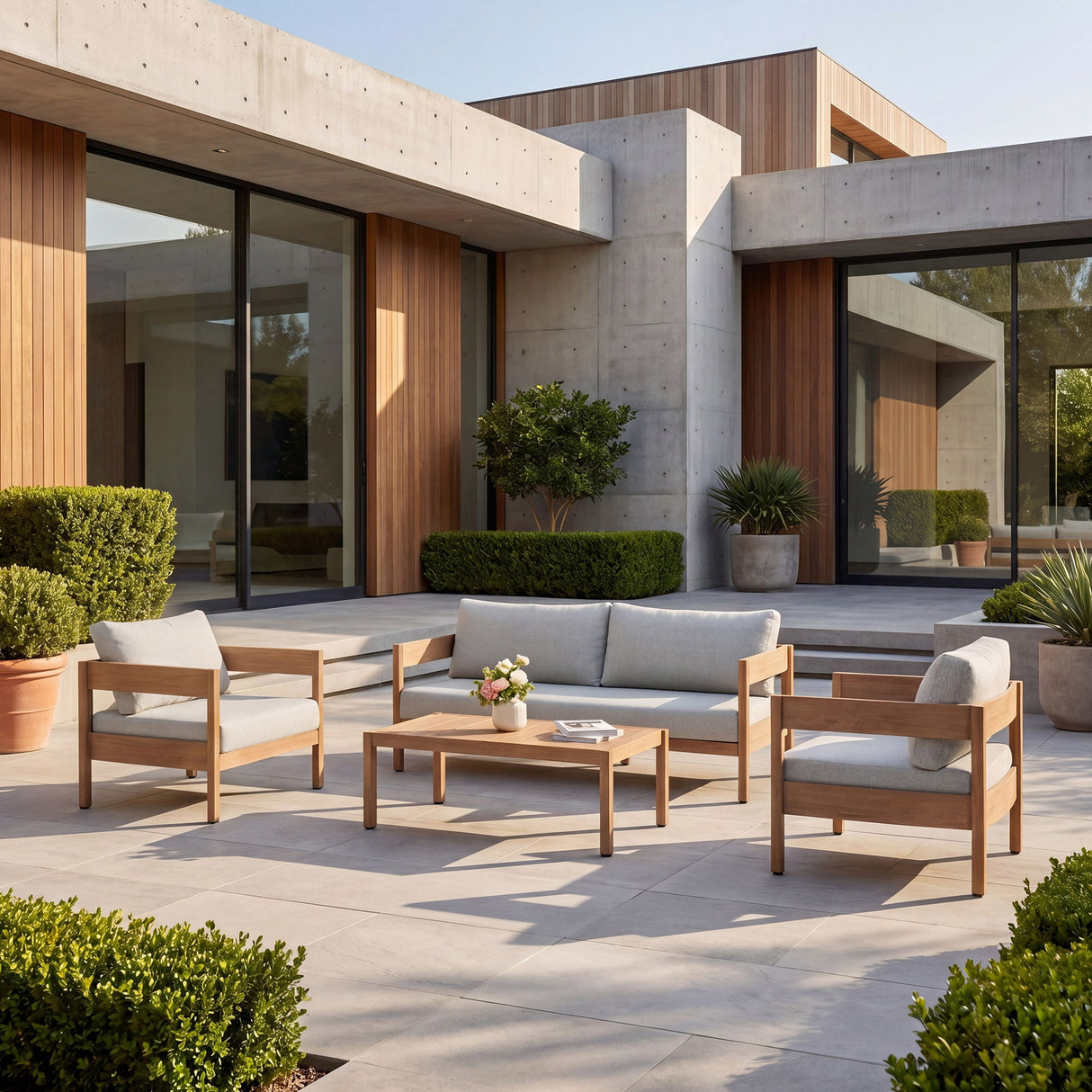 Outdoor Sofa Set For Patio