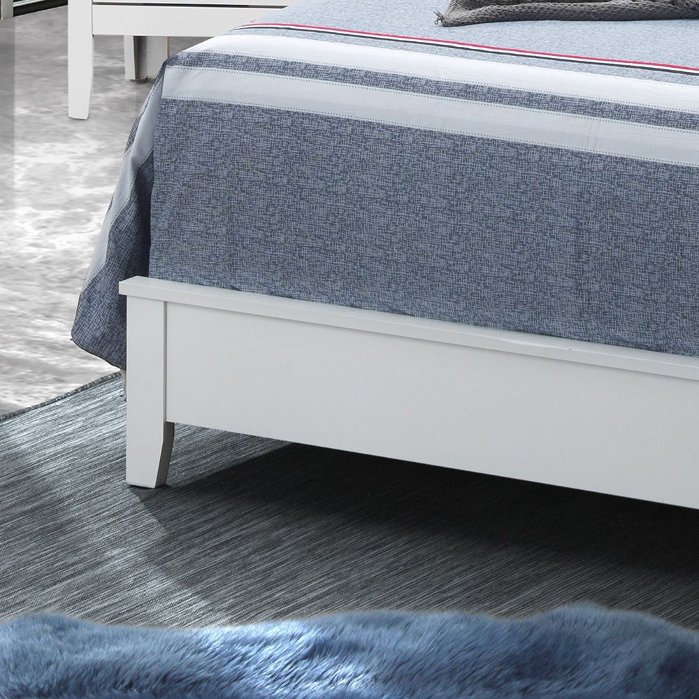 Padded Headboard Bed