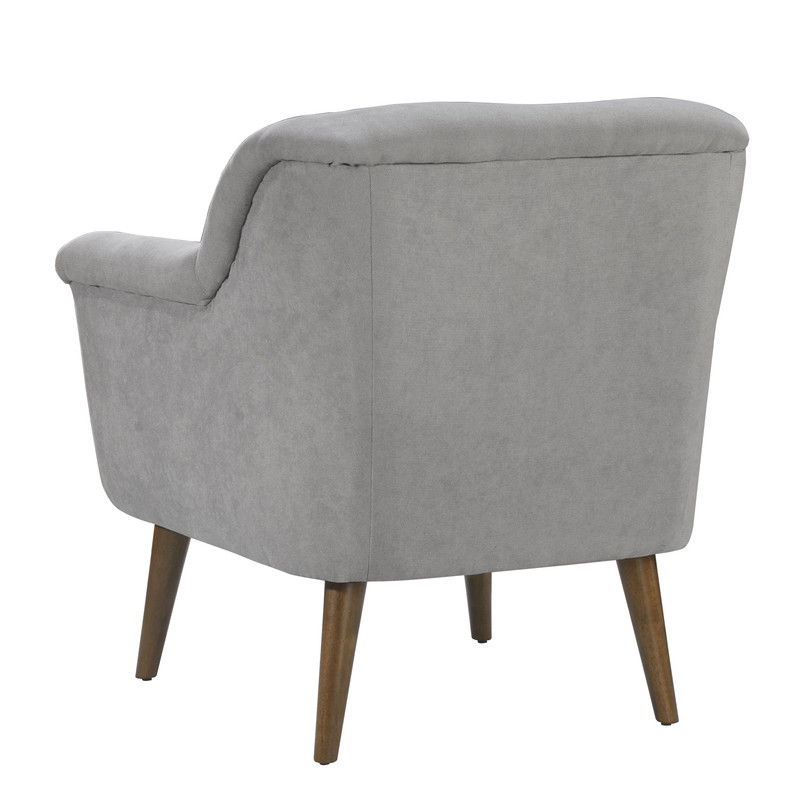 Shelby - Oversized Armchair - Gray - Fabric