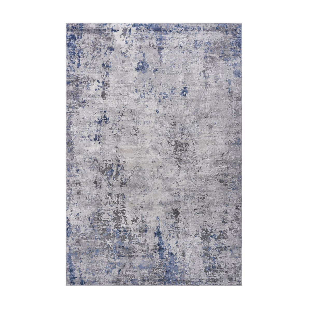 Marfi - 2' X 3' Abstract Area Rug - Silver