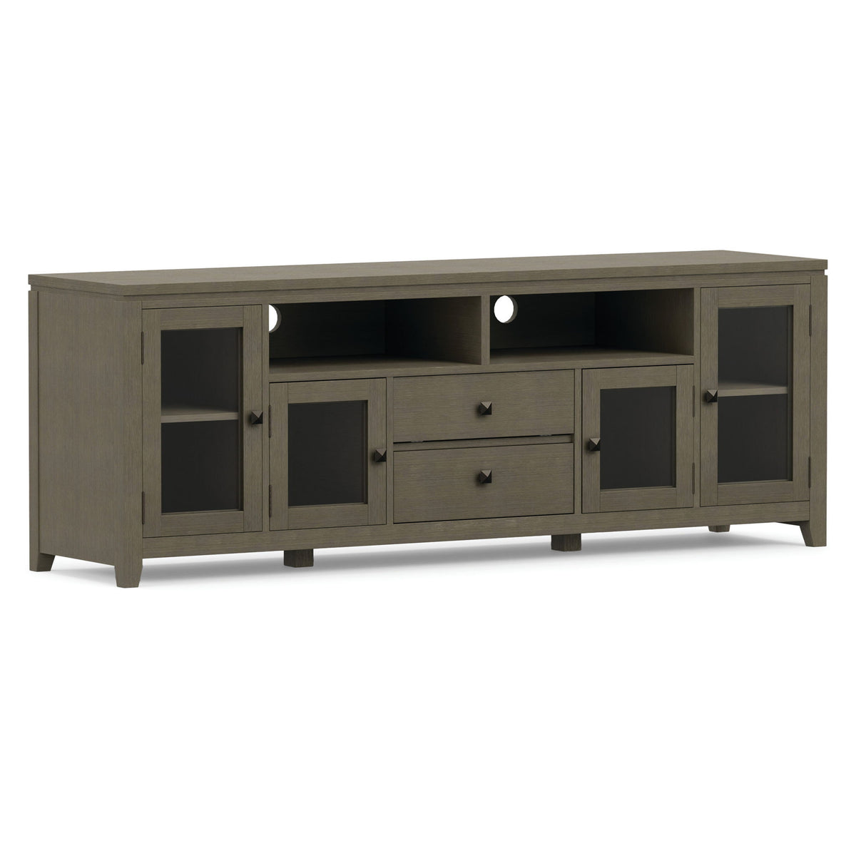 Cosmopolitan - Wide TV Media Stand - Farmhouse Gray