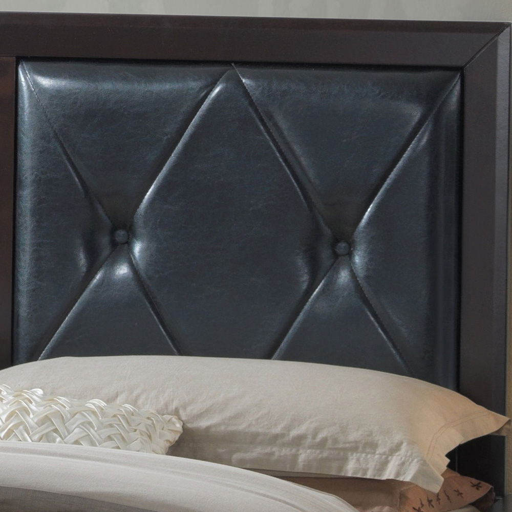 Padded Headboard Bed