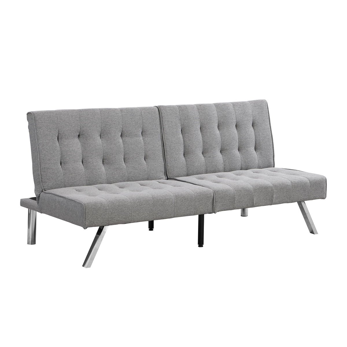 Comfortable Futon Sofa Bed - Gray