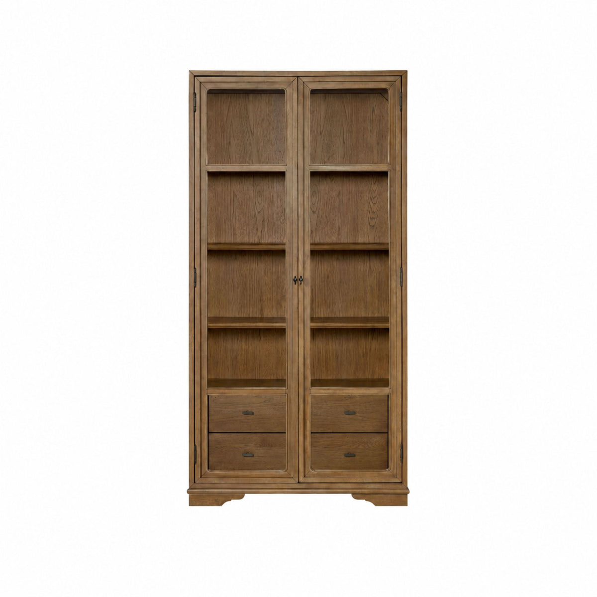 Tall Display Cabinet With Glass Doors