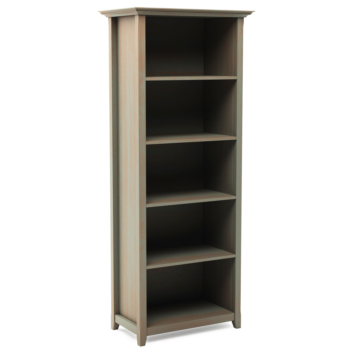 Amherst - 5 Shelf Bookcase - Light Brown