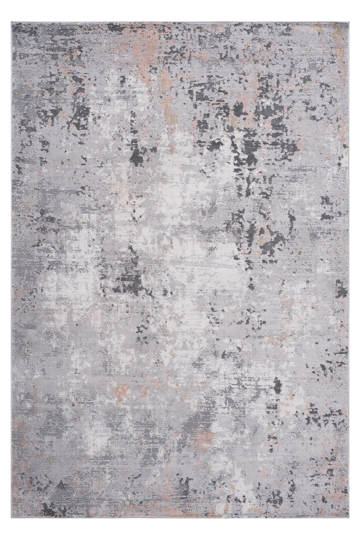 Marfi - 5' X 7' Abstract Area Rug - Gray Multi