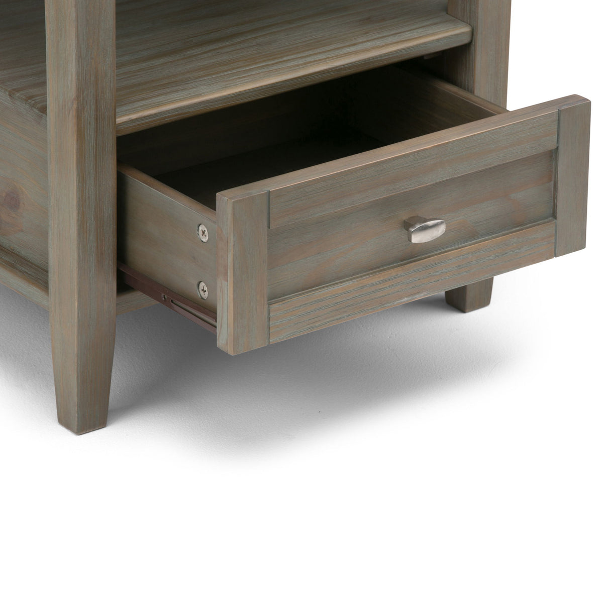 Warm Shaker - End Table - Light Brown
