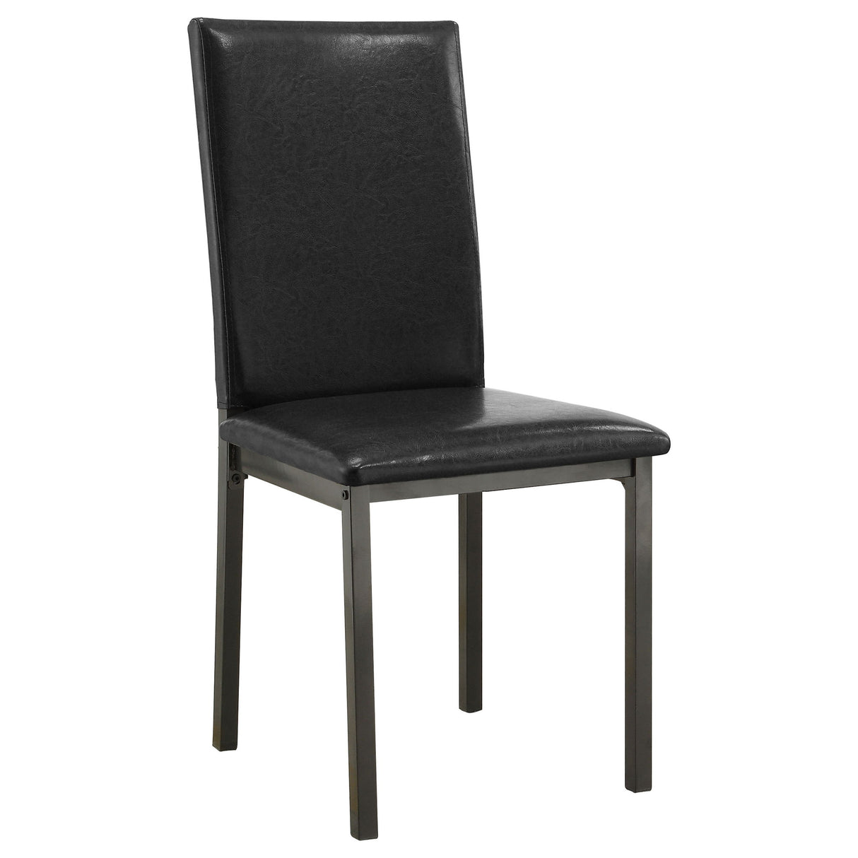 Macy - 5 Piece Dining Set - Black