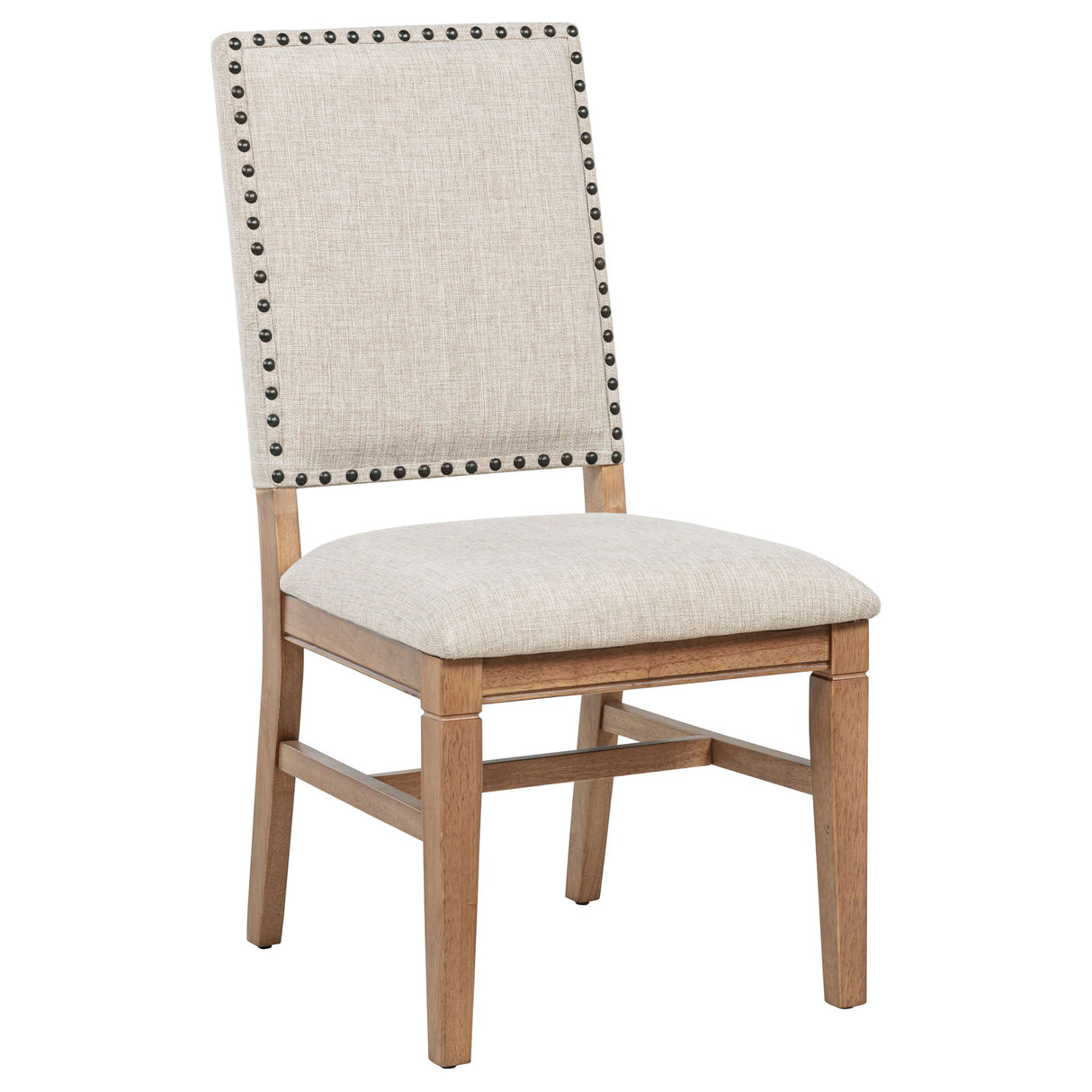 Carlos - Upholstered Dining Side Chair (Set of 2) - Natural