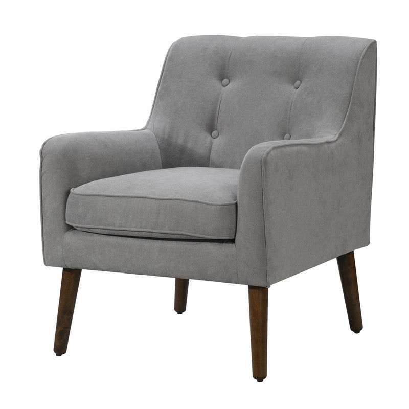 Ryder - Tufted Armchair - Gray