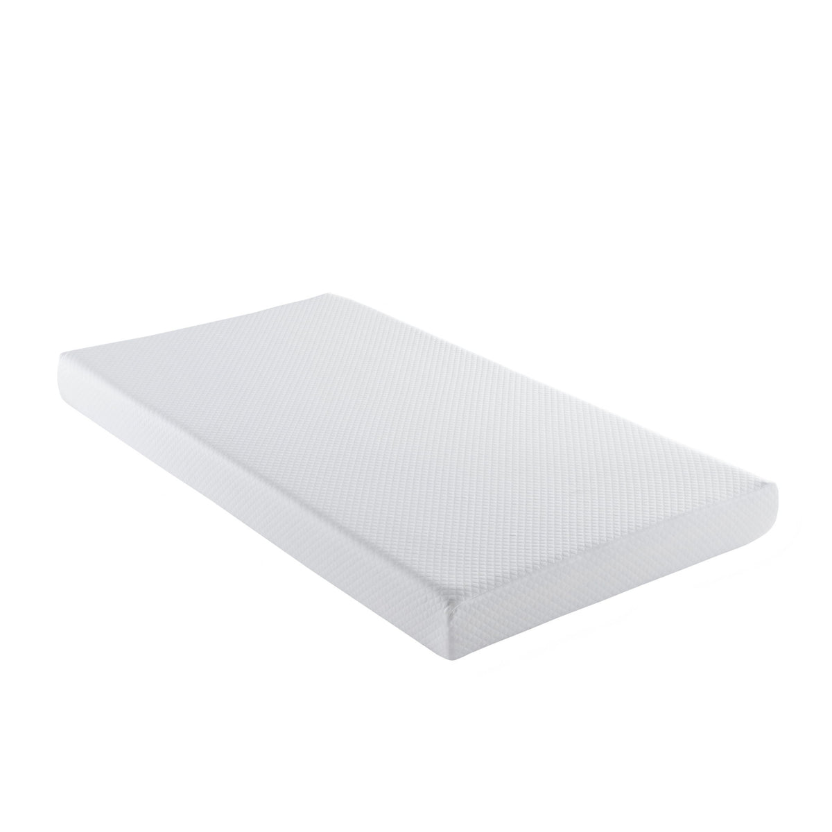 5" Medium Firm Memory Foam Mattress - White - Twin Size