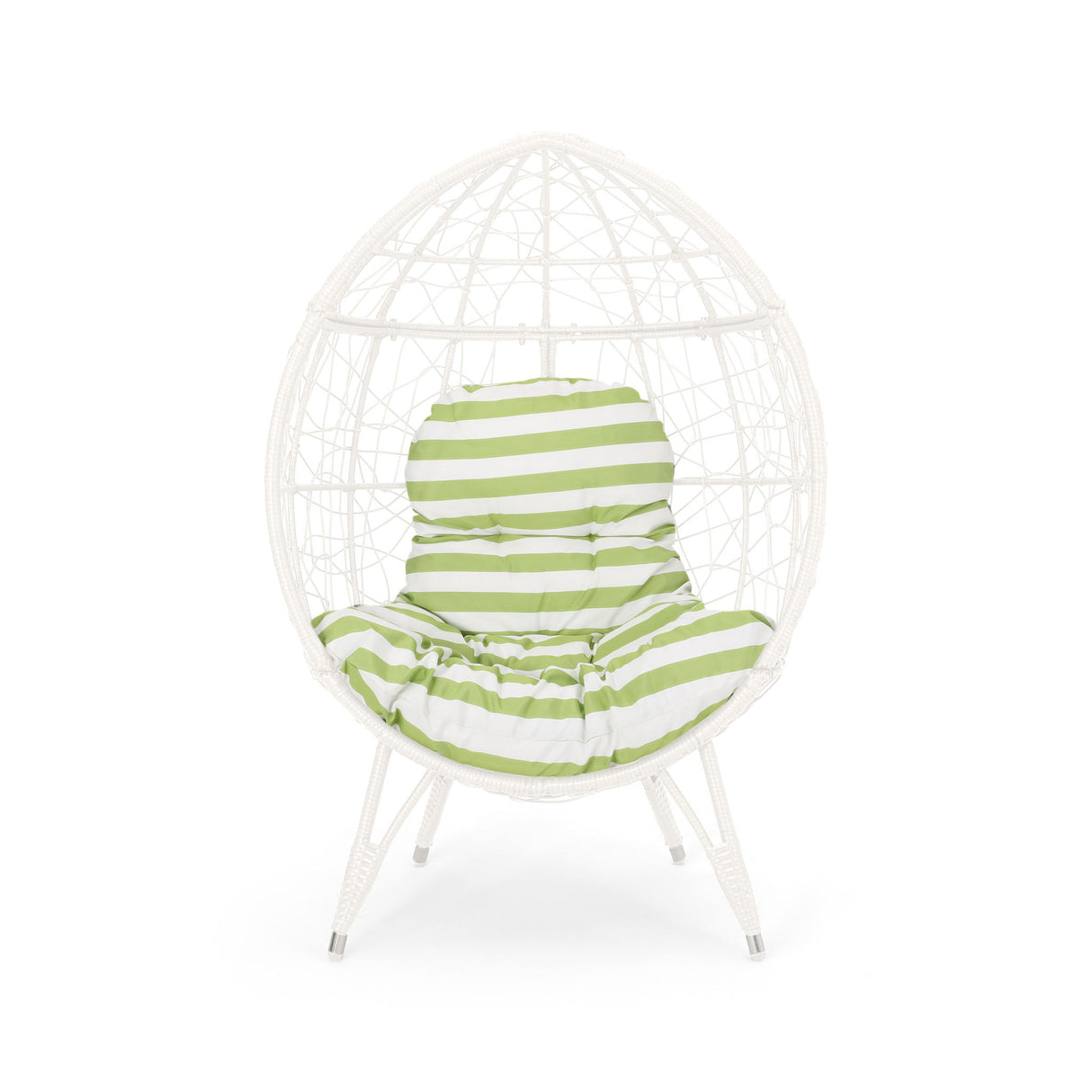 Cosmos - Round Hammered Iron Teardrop Chair