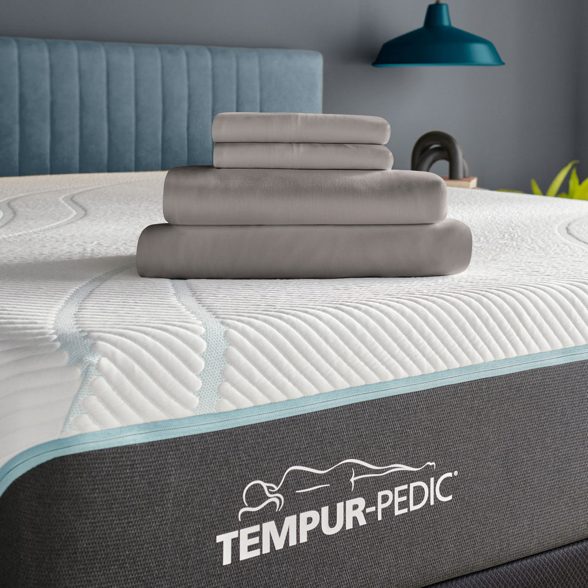 Linens - Tempur Rayon from Bamboo Sheet Set - Cool Gray