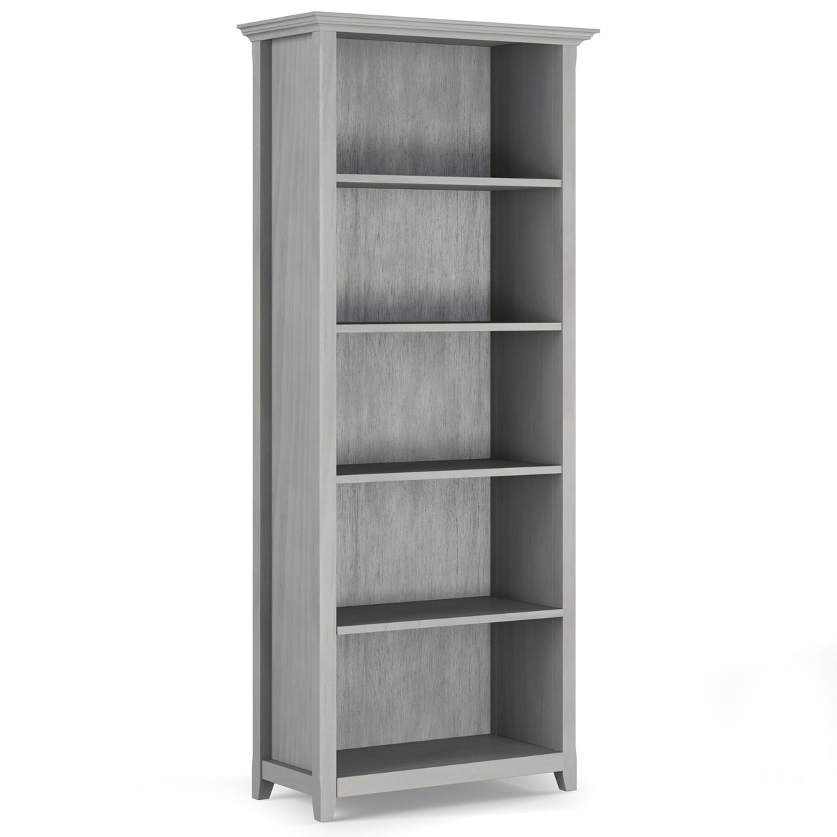 Amherst - 5 Shelf Bookcase - Gray