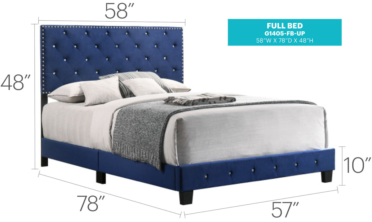 Luxurious Upholstered Bed