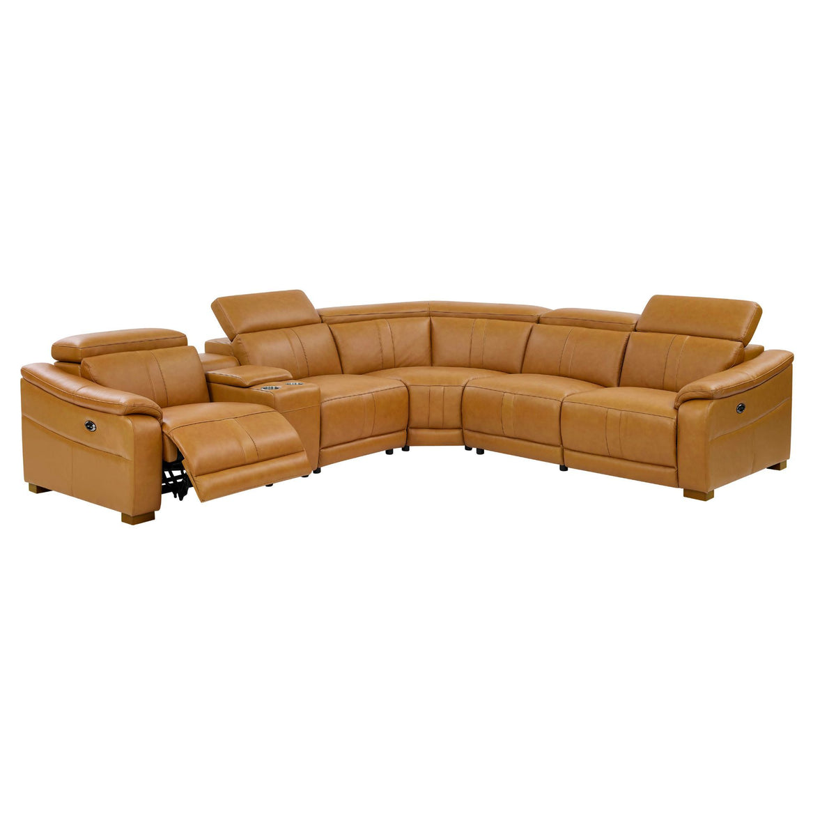 Modular Sectional & Recliner Seat And Adjustable Headrest