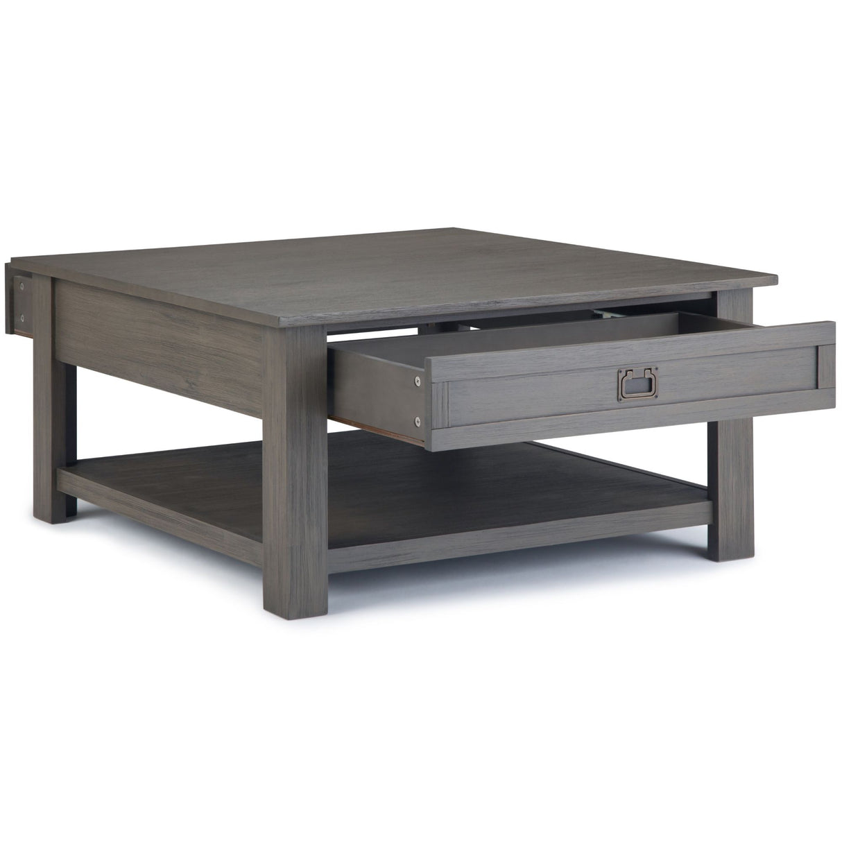 Monroe - Square Coffee Table - Dark Brown