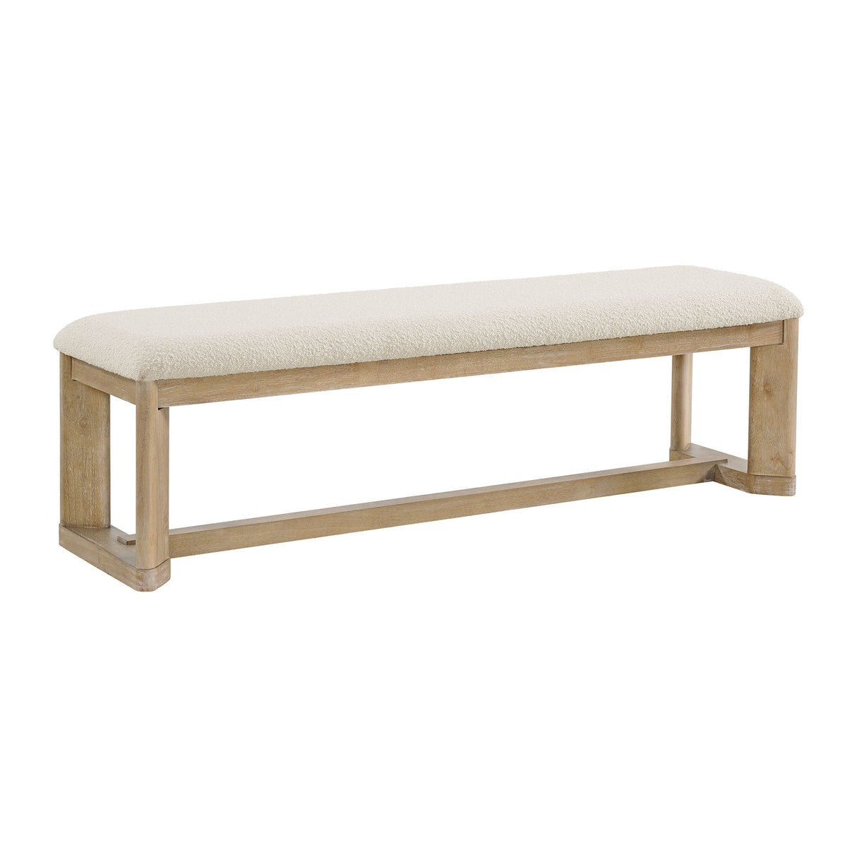 Backless Upholstered Dining Bench