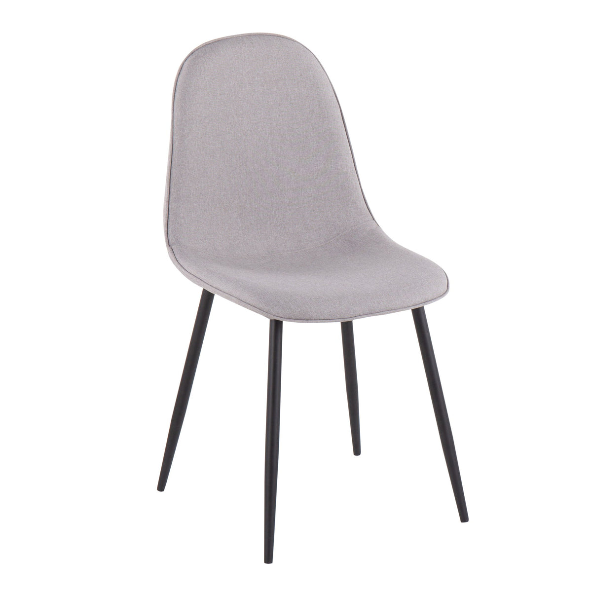 Pebble - Contemporary Chair (Set of 2) - Gray