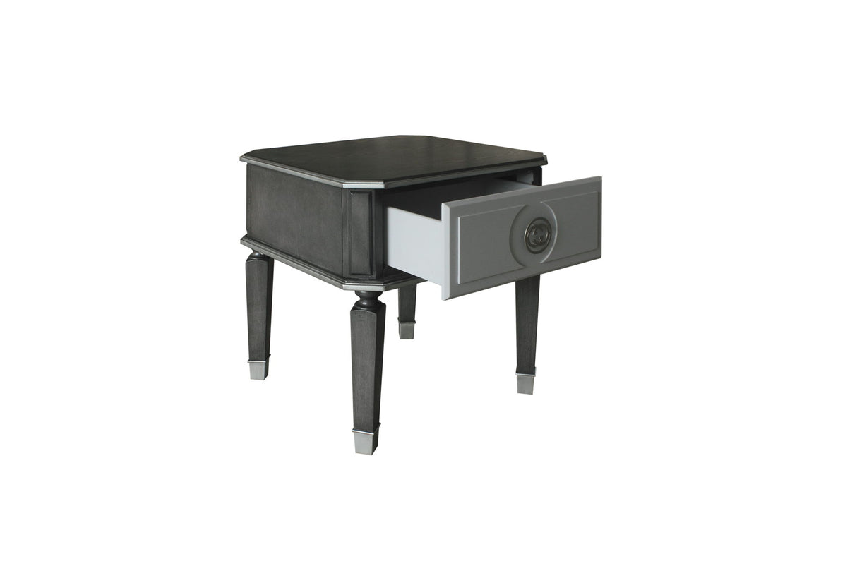 House Beatrice - End Table - Charcoal