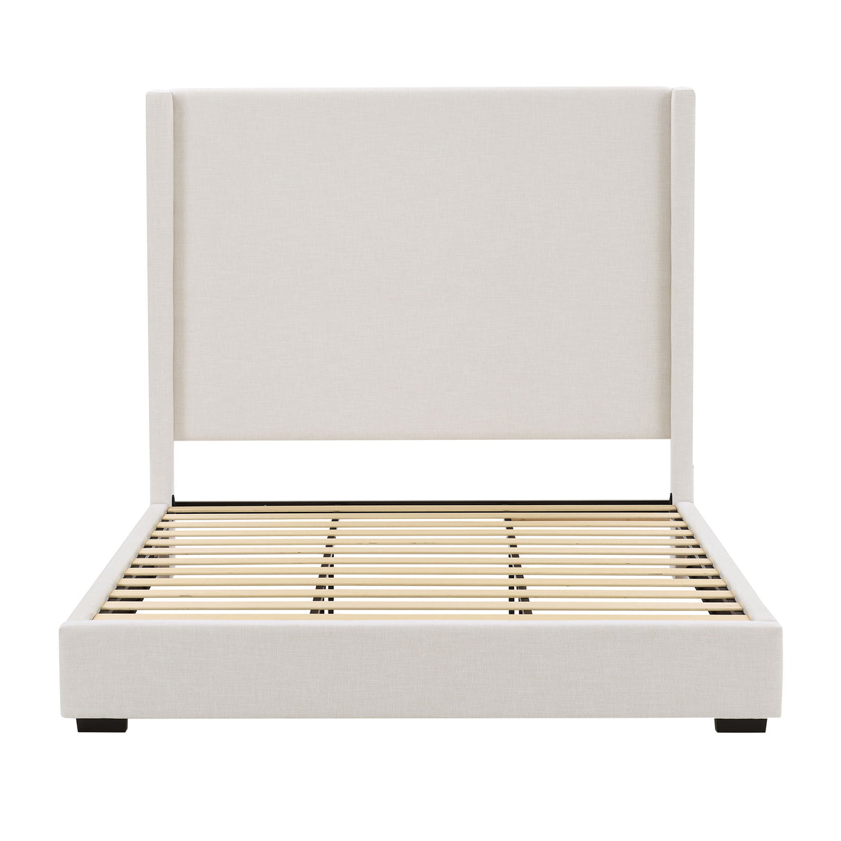 Hampton - Upholstered Platform Bed With Tall Headboard