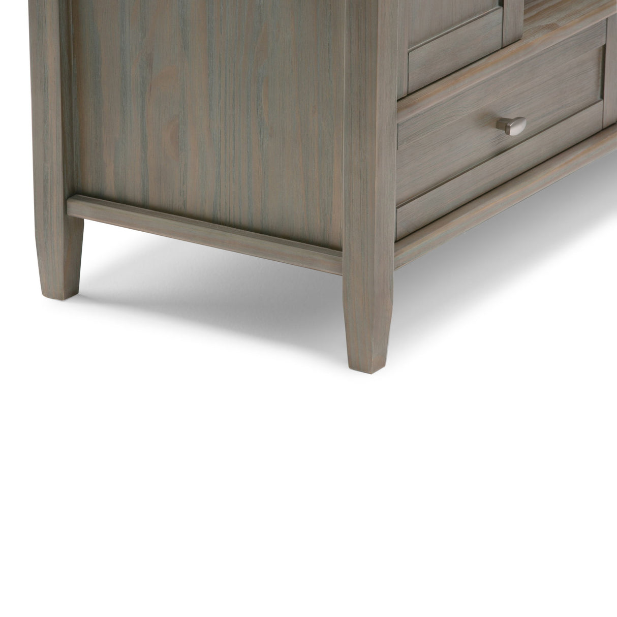 Warm Shaker - TV Media Stand Handcrafted - Light Brown