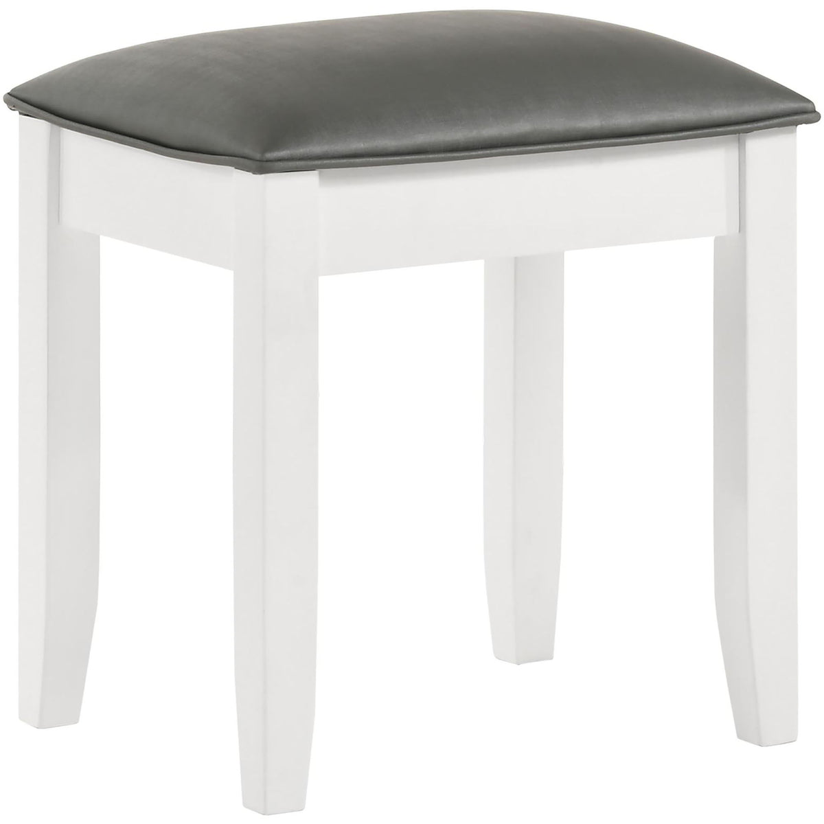 Vanity Stool With Padded Seat