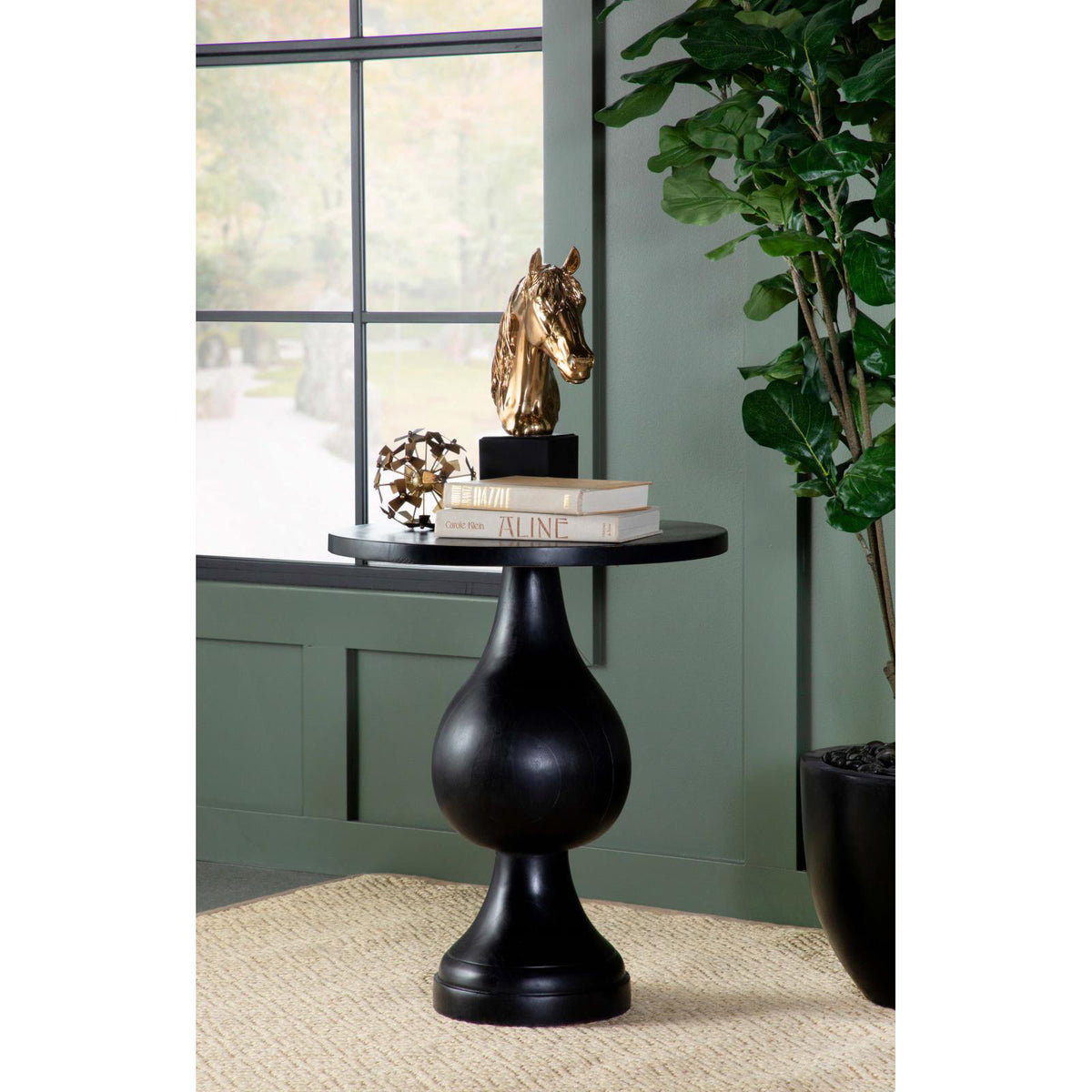 Pedestal Accent Elegant Round Top Table