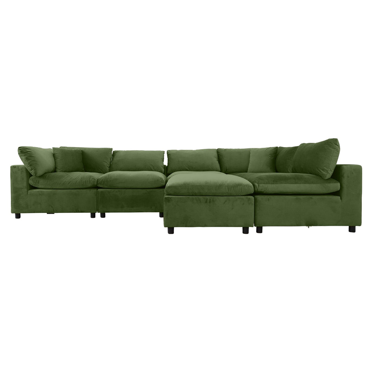 Hayward - Sectional Sofa - Olive Green