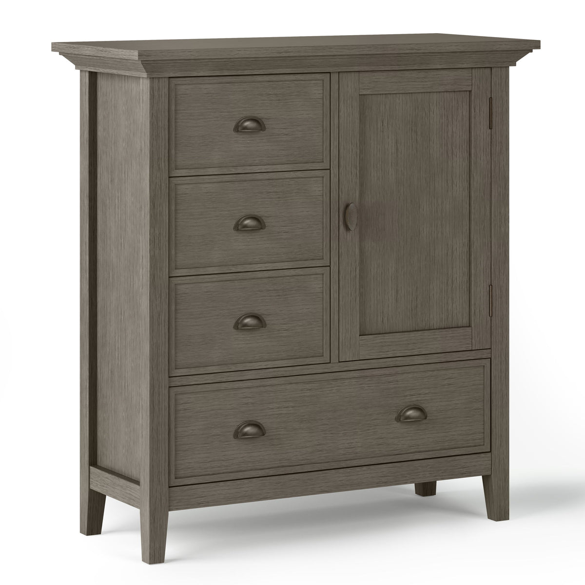 Redmond - Medium Storage Cabinet - Dark Brown