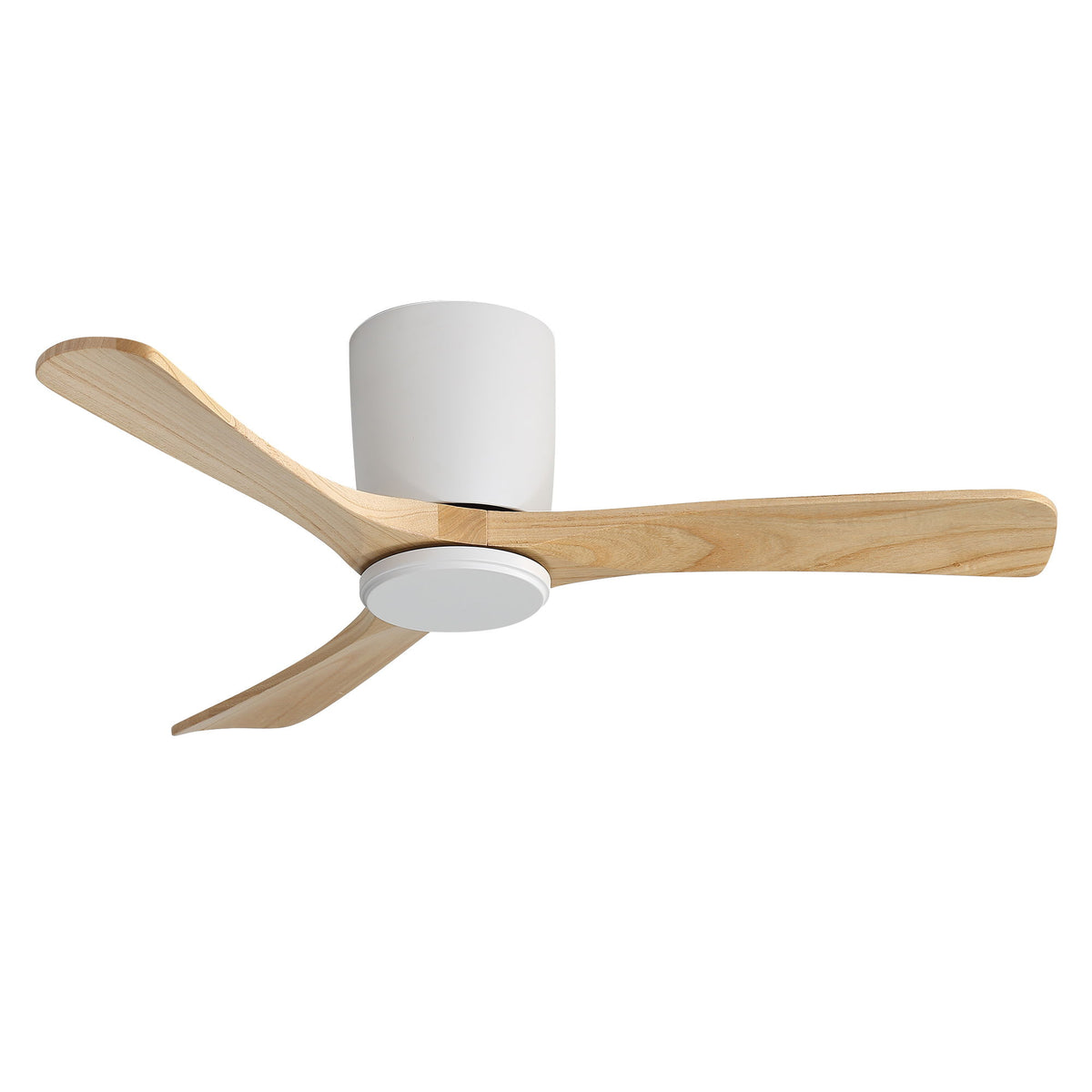 42" Flush Mount Ceiling Fan With 3 Blades, DC Reversible Motor