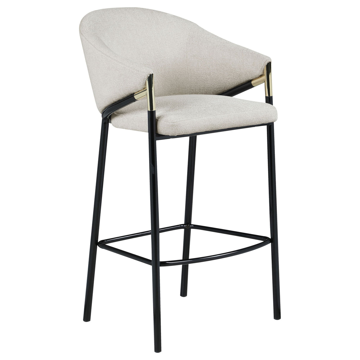 Sloped Arm Bar Stools (Set of 2)