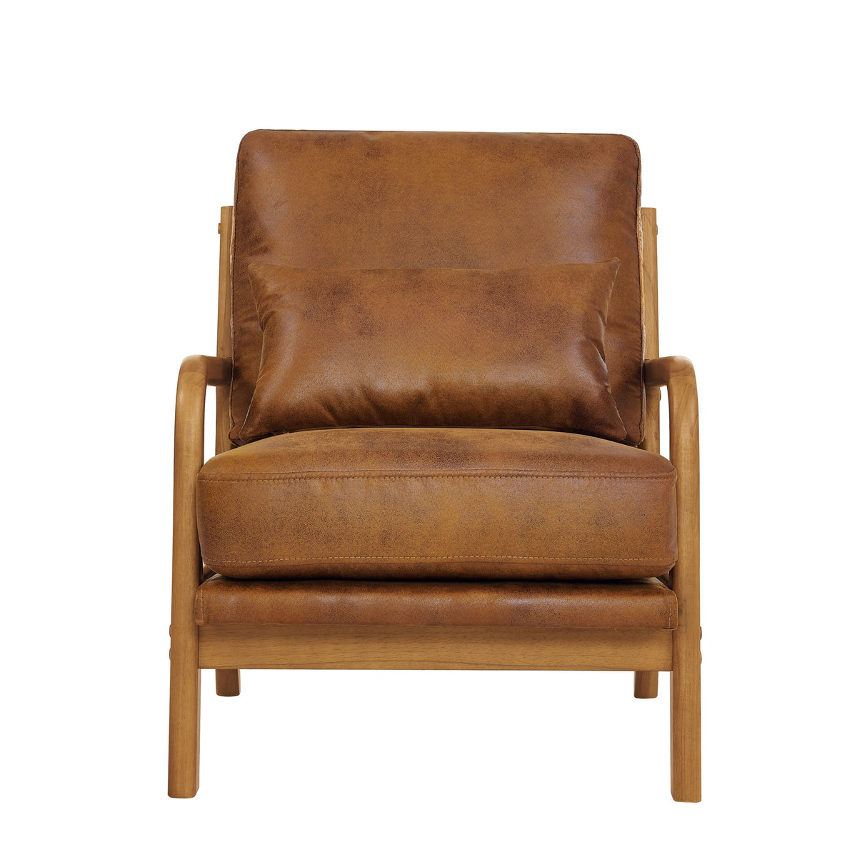 Lounge Chair - Light Brown