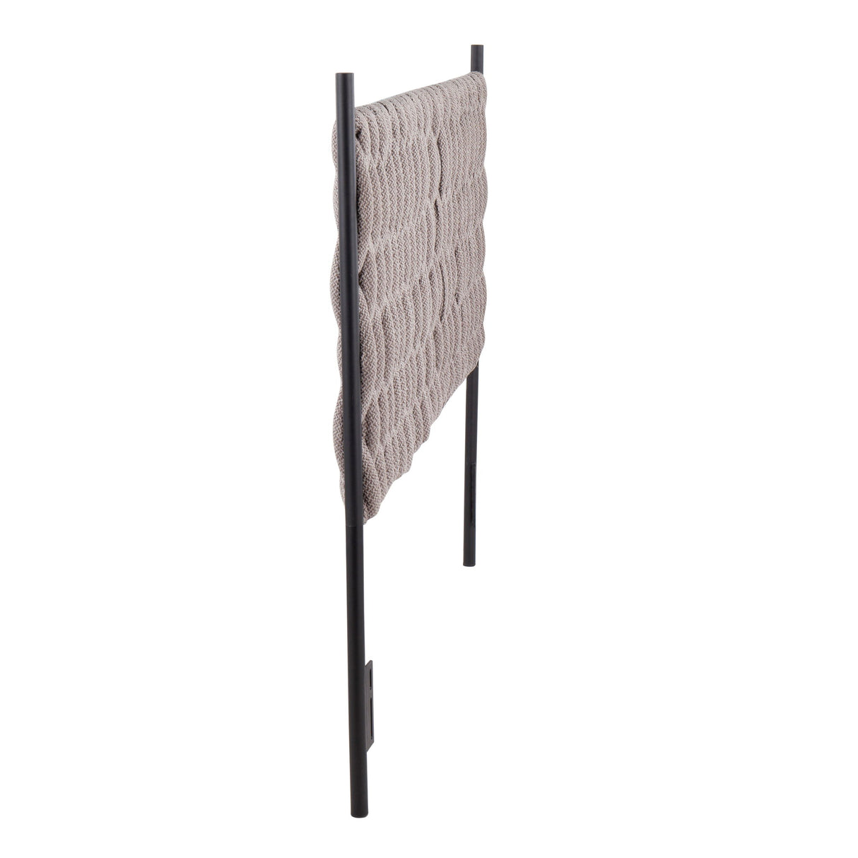 Braided Matisse - Queen Size Headboard - Gray