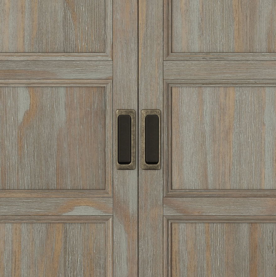 Burlington - Low Storage Cabinet - Light Brown