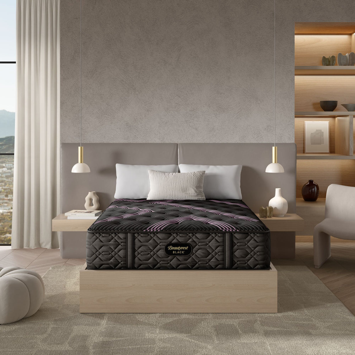 Beautyrest Black - 14.25" Series Two Firm Mattress