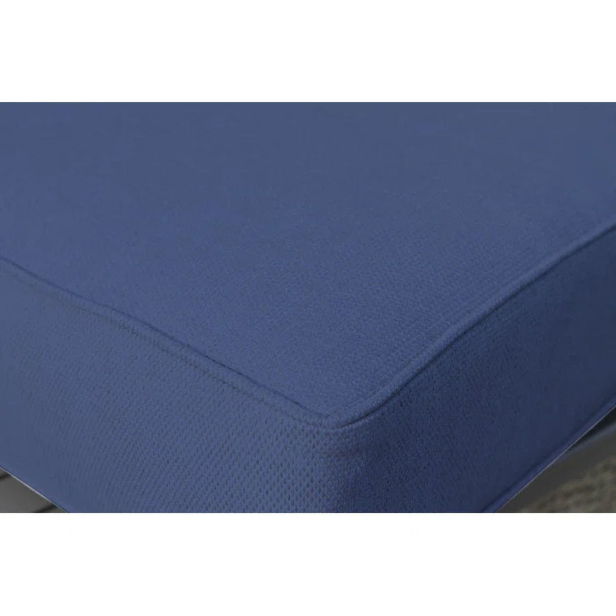 Outdoor Loveseat With Durable Frame And Cushions - Gray Mix