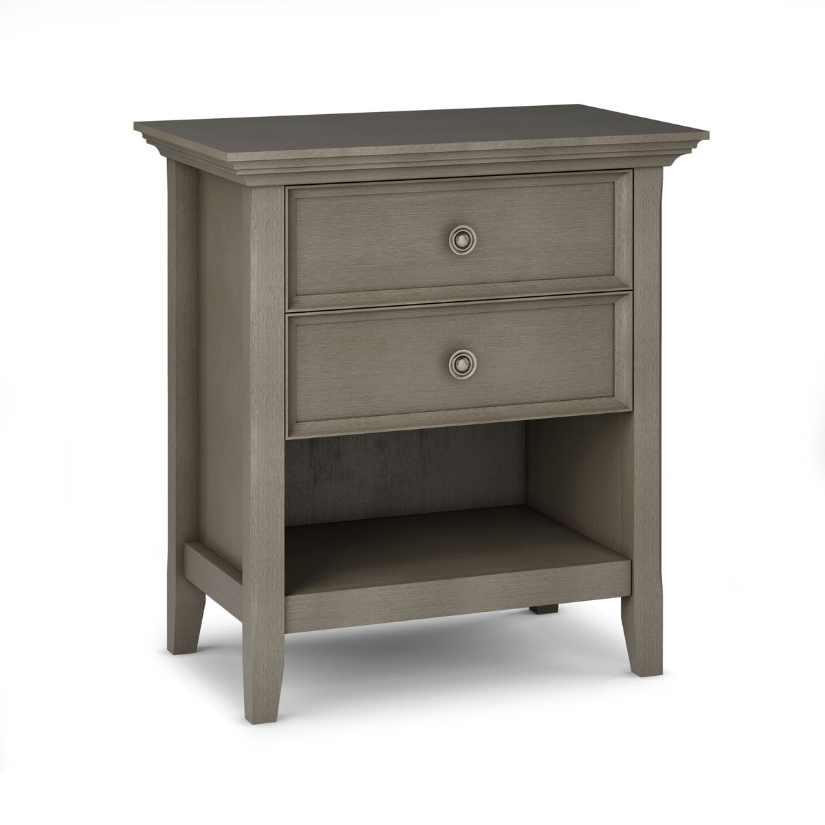 Amherst - Bedside Table - Dark Brown