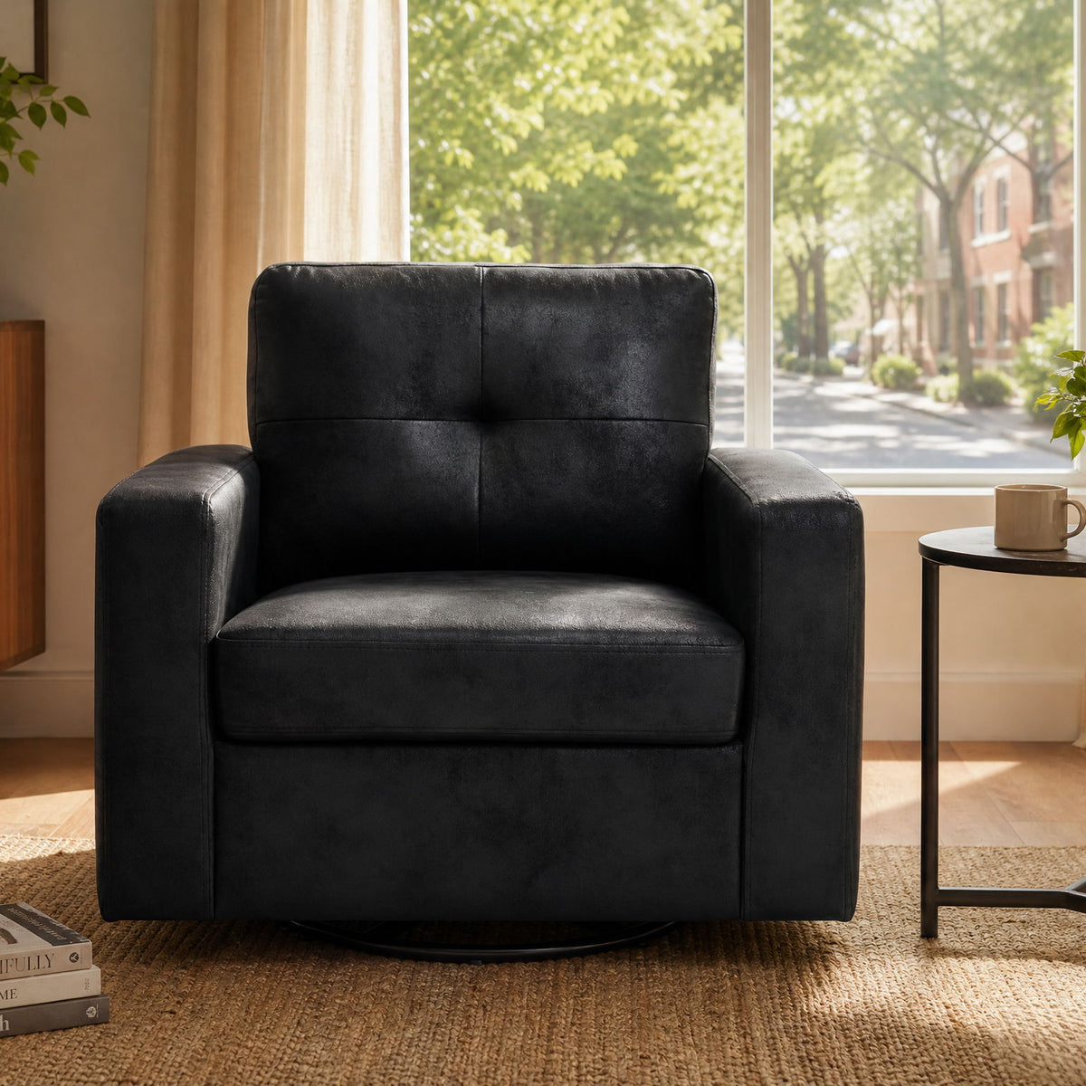 360 Degree Rotation Single Sofa Chair For Living Room